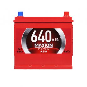 Автомобильный аккумулятор MAXION Premium Asia (D23) 68Ah 640A R+ 5602578